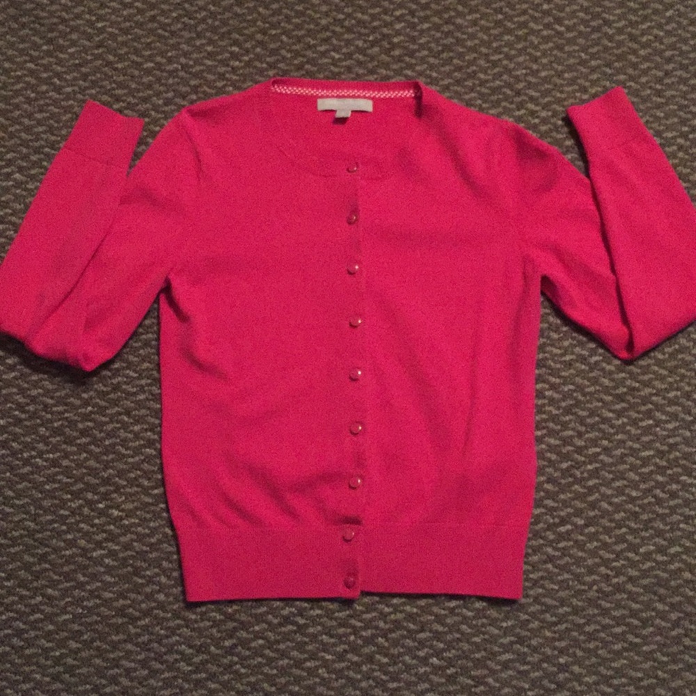 Banana Republic Pink Cardigan